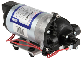 12V Diaphragm Pump - 1.8 GPM, 3/8 in., On/Off Switch