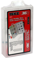 Low-Profile Mini Fuse Assortment - 36-Pack