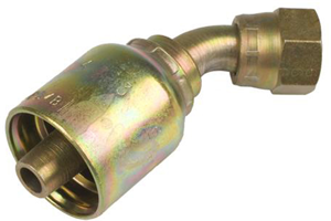 JIC Female Swivel-Elbow - 1/4 in. x 7/16 in. 45°