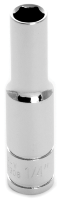 6-Point Deep-Well Impact Socket - 1/4 in., 1/4 in. Drive