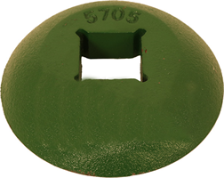 Square Axle End Washer - 1-1/8 in. for KMC