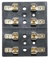Junction Block Glass - 4-Gang