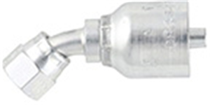 JIC Female Swivel-Elbow - 1/4 in. x 9/16 in. 45°