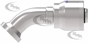 4S Code-61 Flange 45 Elbow - 1 in. x 1-1/4 in.