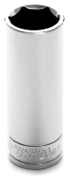 Deep-Well 6-Point Impact Socket - 20 mm