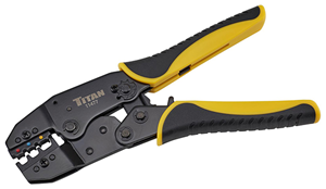 Ratcheting Wire Terminal Crimper
