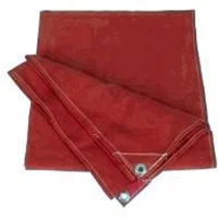 Sun-Smart 3-Bow Tractor Canopy Cover - 48 in., 10 oz., Red