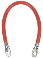 Battery Cable - 16 in., 1AWG 3/8 x 3/8 Bent