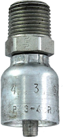 Hose Fitting - 1/4 in. Hose x 3/8 NPT Male Straight