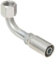 JIC 37 Deg Female Swivel Elbow - 90 Deg 10U672