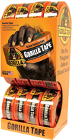 Gorilla Black Duct Tape Display - 12 Rolls
