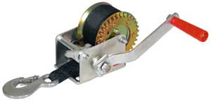 Hand Winch - 800 lb. Capacity, 1-1/2 in. Strap