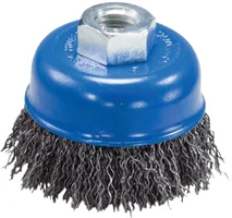 Crimped Wire Cup Brush - 6 in. x 5/8-11