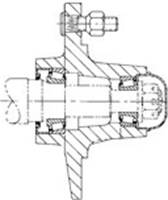 5-Bolt Hub/Spindle Assembly - 281051/281240, FH20-5