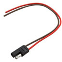 Trailer Wiring Connector - 8 in., 2-Pole Female