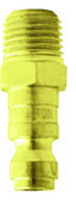 Milton Air Coupler Plug - T-Series 1/4 in. MPT, 2-Pack