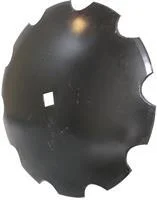 Osmundson Disc Blade - 18 in. x 9 Gauge, Notched