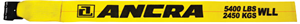 Winch Strap - 4 in. x 27 ft. - Flat Hooks