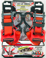 Sliding Ratchet Straps - 1.25 in. x 8 ft., 2-Pack