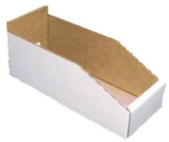 Bin Box - 4 in. x 12 in. White
