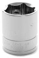 6-Point Impact Socket - 1 in., 1/2 in. Drive