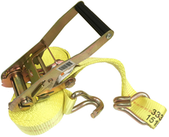 Ratchet Strap - 2 in. x 27 ft. - J-Hooks