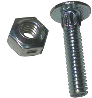 Knife Head Bolt-Nut Assortment - 25-Pack