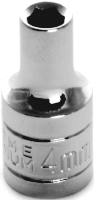 Impact Socket - 4 mm x 1/4 in. Drive, 6-Point