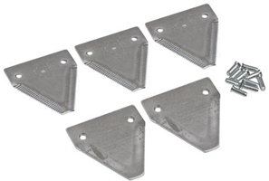 Overlap Section Kit - Hesston/Case IH - 5 Sections+Rivets - Replaces 706424H/748210