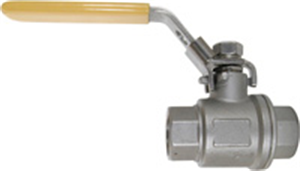 Ball Valve - 1 in. F.P., Stainless Steel
