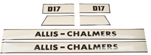 Allis Chalmers Decal Set - D17