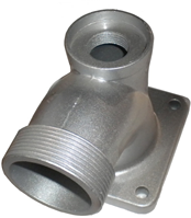 Aluminum Pump Outlet Fitting - 2 in.