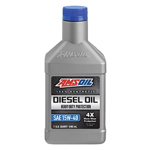 AMSOIL Heavy-Duty Synthetic Diesel Oil - 15W-40