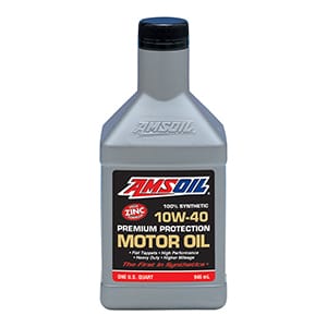 AMSOIL Premium Protection Synthetic Motor Oil - 10W-40