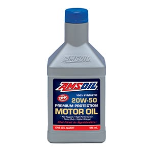 AMSOIL Premium Protection Synthetic Motor Oil - 20W-50