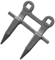 Double-Point Guard for John Deere, E48093/E82559