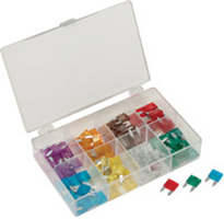 Mini Blade Fuse Assortment - 96-Pack