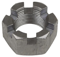 Slotted Hex Nut for Spindle - 7/8-14