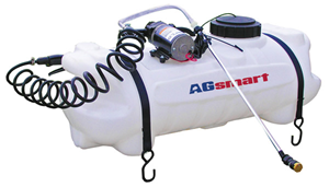 AgSmart ATV Spot Sprayer - 15 gal. 2.2 GPM Boomless