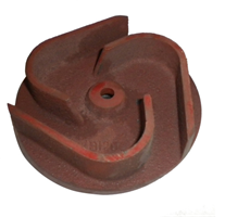 Aluminum Pump Impeller - Cast Iron