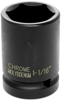 6-Point Impact Socket - 1-1/16 in. - 3/4 in. Drive