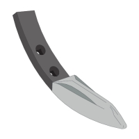 AgSmart Single Chisel Point - 2 in. x 15 in.
