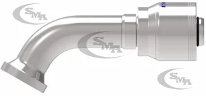 Code 61 60-Degree Flange-Elbow - 1 in. x 1-1/4 in.