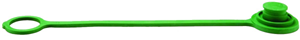1/2 in. Dust Plug - Green Rubber, 2-Pack