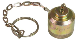 Dust Cap - 1/2 in., Steel with Chain
