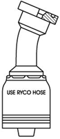 Coupling Code 61 22.5 Degree - 1 in. Hose
