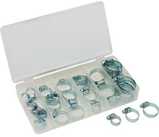 Hose Clamp Assortment - 34-Pack
