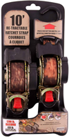 Retractable Ratchet Straps - 1 in. x 10 ft., 2-Pack, Camo