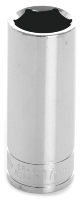 Deep-Well Impact Socket - 17 mm - 3/8 in. Drive