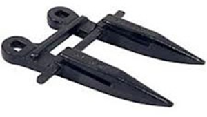 Double-Prong Mower and Combine Guard for Case IH, 613838R1/613838R2
